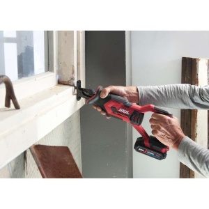 SKIL 3470 DC Fierastrau sabie cu acumulator, 20V MAX, 2.5Ah, 3000cpm, 1x Accu, incarcator si geanta - Img 6