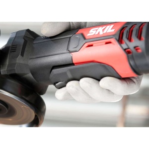 SKIL 9132 GA, Polizor unghiular AG1E9132GA, VRS+, 12000 rpm, 850W, d. max. disc 125mm, + geanta si accesorii - Img 4