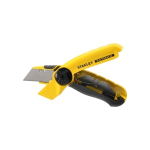 Stanley 0-10-780, Cutter cu lama fixa FatMax, 170mm + 5 lame trapezoidale 19mm - Img 4
