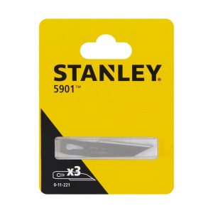 Stanley 0-11-221, Set de 3 lame de precizie pentru cutit cu latimea de 9mm - Img 4