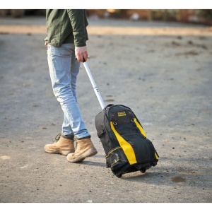 Stanley 1-79-215, Rucsac pentru scule, pe roti, FatMax, pentru regim greu, comp. laptop, 36 x 54 x 21cm - Img 7