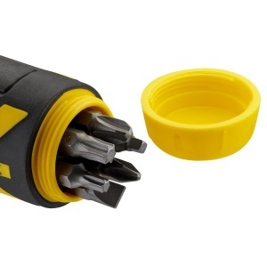 Stanley FMHT62692-0, Surubelnita multibit SpeedDrive FatMax cu clichet, magazie de biti + 3 biti inclusi - Img 9
