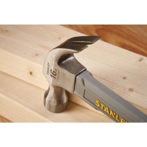 Stanley STHT0-51309, ciocan cu maner din fibra de sticla, gheara curbata, 450g - Img 4