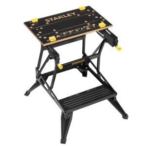 Stanley STST83400-1, Banc de lucru si menghina 2 in 1, se pliaza pentru transport usor, capacitate de pana la 250kg - Img 1