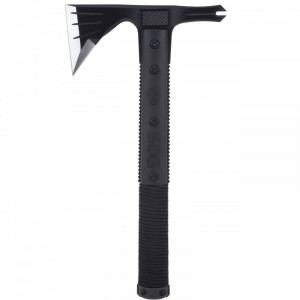 Tomahawk de supravietuire SOG Survival Hawk Black, otel 3Cr13MoV, muchie 70 mm - Img 2