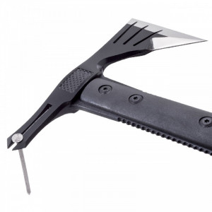 Tomahawk de supravietuire SOG Survival Hawk Black, otel 3Cr13MoV, muchie 70 mm - Img 7