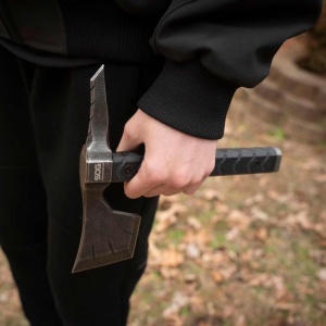 Topor tactic SOG War Fighter Axe, otel 3Cr13, muchie 102 mm - Img 7
