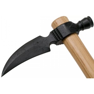 Topor Tomahawk Cold Steel Spontoon Hawk CS-90AWA cu cap din otel carbon 1055 - Img 3