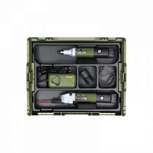 Trusa L-BOXX cu doi acumulatori lithium-ion si incarcator rapid, Proxxon 29900 - Img 4