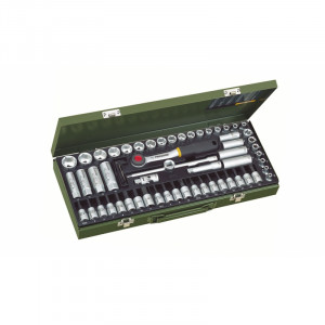Trusa super compacta de chei tubulare 3/8", Proxxon 23112, 65 piese - Img 3