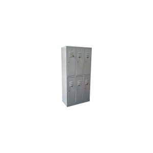 Vestiar metalic cu 6 cușete FAM MD109 890x450x1800 mm