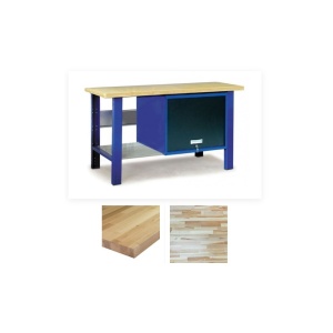 1500-11 Banc de lucru 1500mm cu blat din lemn fag multistrat - Img 1