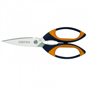 733020 Foarfeca pentru kevlar / fibra de carbon / compozite, 20cm , dreapta cu o lama serata, Kretzer - Img 2