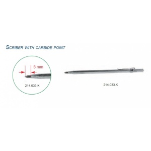 Ac de trasat cu varf de carbura 145 mm, KLASS