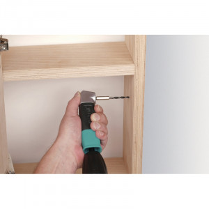 Adaptor cu cot 90° Wolfcraft 153mm, pentru gaurit si insurubat, Wolfcraft - Img 3