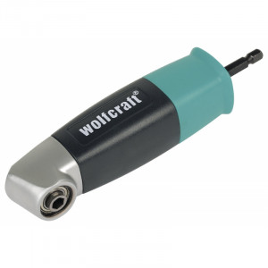 Adaptor cu cot 90° Wolfcraft 153mm, pentru gaurit si insurubat, Wolfcraft - Img 2