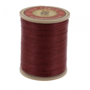 Ata de cusut piele din in cerat Fil Au Chinois WAX LINEN RETORS N°40 0,50 mm x 25 ml - Img 6