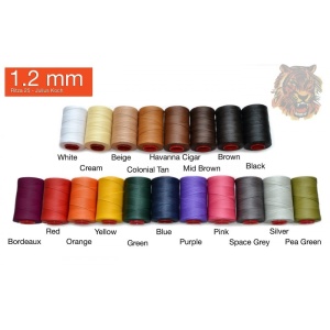 Ata de cusut piele RITZA 25 -Tiger Thread - 500ml - 1.2 mm grosime - Img 1