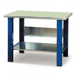 Banc de lucru 1000 mm, cu blat din fier zincat - Img 2