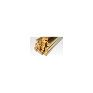 Bara patrata alama 14x14 mm | Modelism, Hobby & DIY CuZn39Pb3 - Img 4