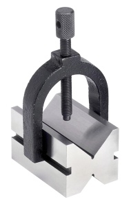 Bloc V de precizie 70x45x41 mm pentru masini unelte, WABECO