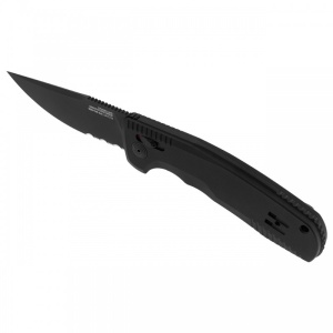 Briceag automat SOG - TAC AU - BLACK / PARTIAL SERRATED - Img 3