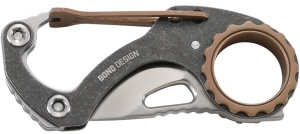 Briceag Compano Carabiner Drop Point, CRKT - Img 2