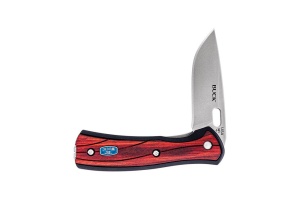 Briceag de buzunar Buck Vantage Avid Mic 0341RWS-B, otel 420HC, maner lemn Dymondwood - Img 4