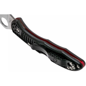 Briceag Delica® 4 Lightweight Thin Red Line, Spyderco - Img 4