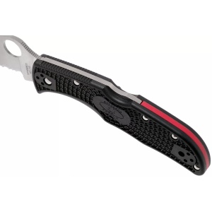 Briceag Endela® Lightweight Thin Blue or Red Line, Spyderco - Img 8