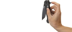 Briceag M16-14ZLEK Black w/Triple Point Serrations, CRKT - Img 11