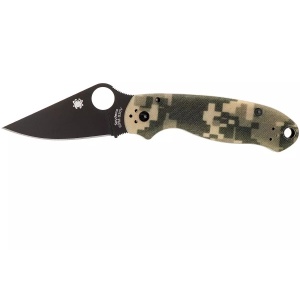 Briceag Para™ 3 G-10 Digital Camo lama neagra, Spyderco - Img 9
