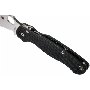 Briceag Para Military™ 2 Black G-10, Spyderco - Img 9