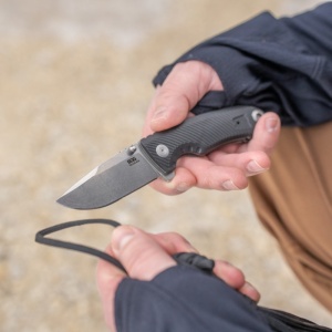 Briceag SOG TELLUS ATK - Black - Blaze Orange - Img 11