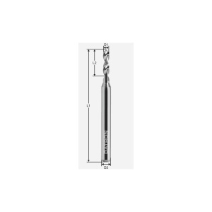 Burghiu de carbura, Datron 00687185, 1.85x3.175mm - Img 2