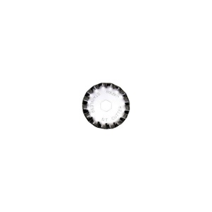 BW-28P Set 2 lame 28 mm cu taiere ondulata pentru cutter circular, NT Cutter - Img 1