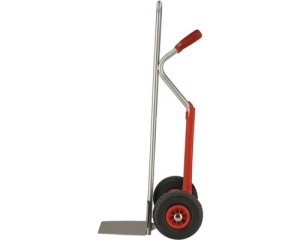 Carucior transport cu platforma Cargo Point max. 200kg, H 1190mm, din otel zincat - Img 5