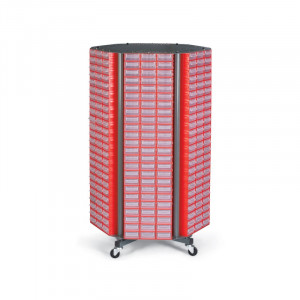 CKM. 30 Stand mobil 432 cutii organizare / depozitare piese - Img 2