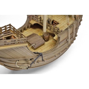 Coca, navomodel istoric Amati, Scara: 1:60, Lungime 41 cm - Img 13