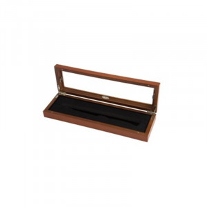 Cutit de bucatarie Fallkniven Zulu CMT Lam. CoS Maroon Micarta 75 mm - Img 3