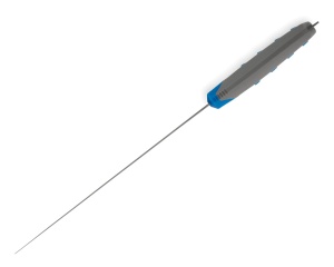 Cutit de filetat Buck 147 Hookset Salt Water 0147BLS-B, lama flexibila 23 cm, maner gri-albastru, teaca inclusa - Img 3