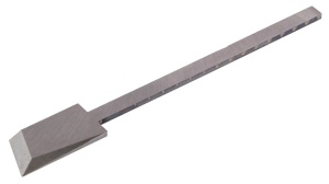Cutit de rindea cu canelura oblica, 24 mm, Pinie