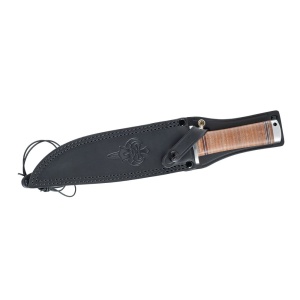 Cutit Fallkniven NL3L Njord Lam. VG10 Satin Finish Lama 150 mm Otel Laminat VG10 Maner Piele - Img 5