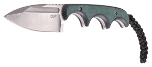 Cutit Minimalist Spear Point Green Black, CRKT - Img 3