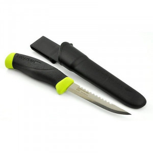 Cutit Morakniv Companion Fishing Scaler 098 pentru eviscerat si curatat peste, teaca inclusa - Img 2