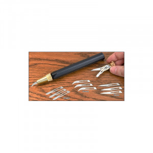 Cutit pentru sculptura Veritas Carver's Knife 05K7301 cu depozitare lame - Img 4