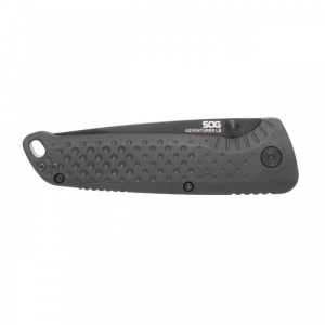 Cutit pliabil SOG Adventurer LB Blackout 13-11-01-43, lama Drop Point CRYO 5Cr15MoV Black TiNi, Lockback, maner GRN Black, EDC Outdoor - Img 7