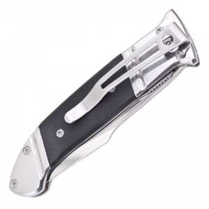 Cutit pliabil SOG Fielder G10 FF38-CP, lama Clip Point 7Cr17, Liner Lock, maner G10, EDC Outdoor Folde - Img 12