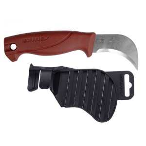Cutit profesional Morakniv pentru taiere pielarie si covoare, lama 67 mm, otel carbon
