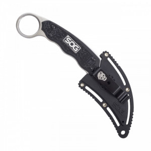 Cutit SOG Gambit, otel 7Cr17MoV, lama Hawkbill 66 mm - Img 8